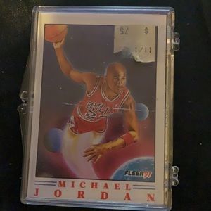 Michael Jordan card collector kept